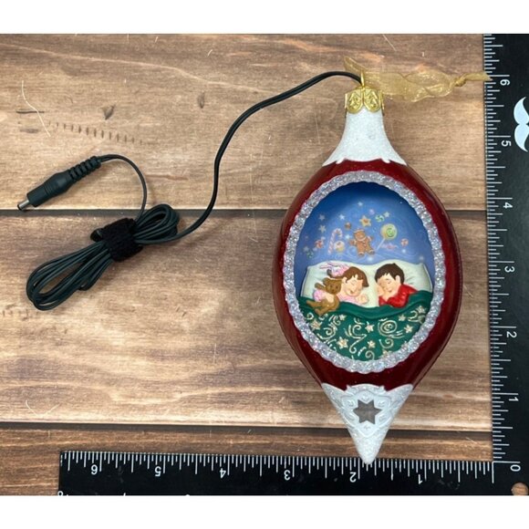 2005 HALLMARK KEEPSAKE ORNAMENT QLM7922 ILLUMINATIONS SUGAR PLUM DREAMS - Picture 8 of 11